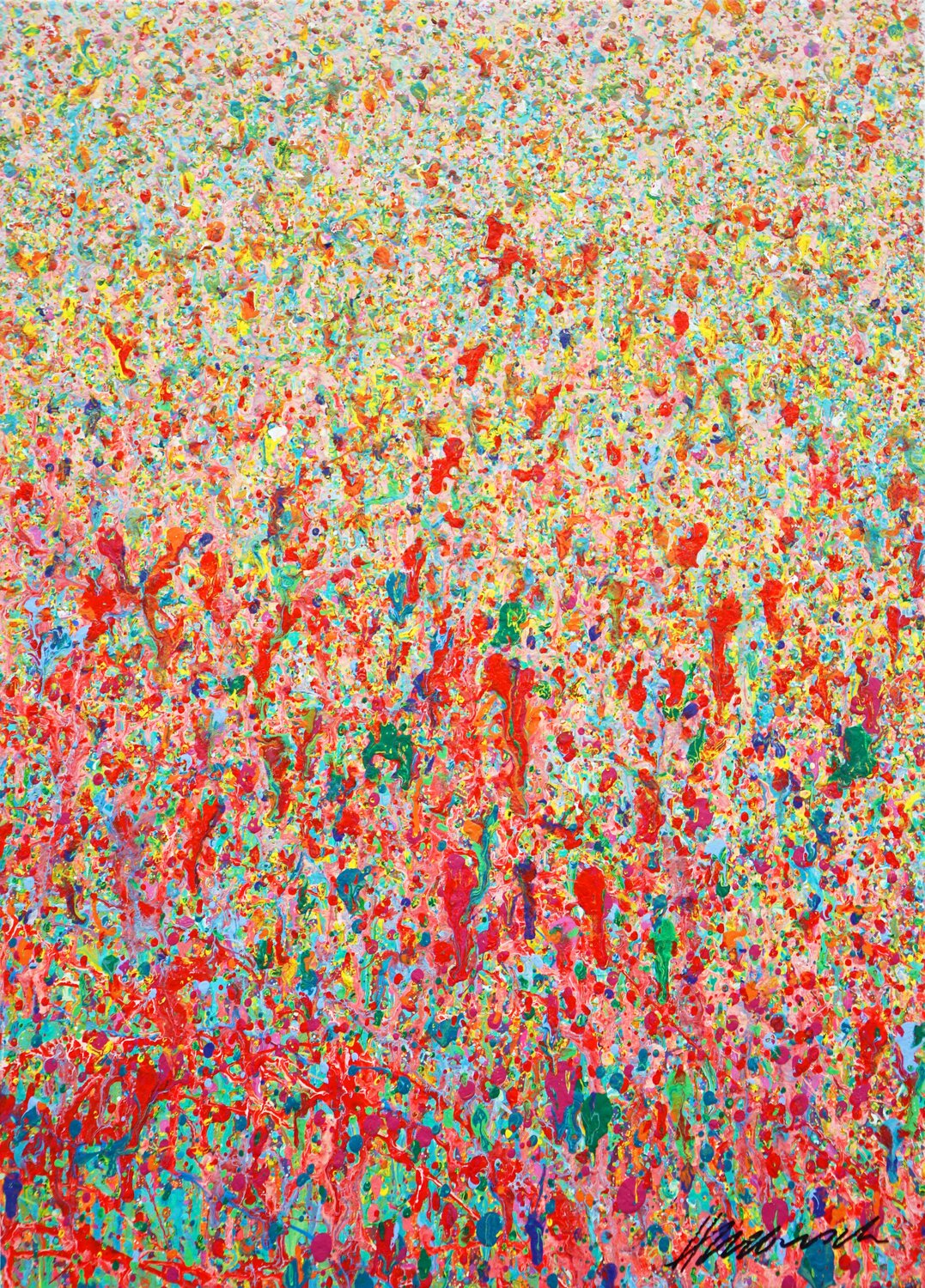 Claim 186 Mark Hellbusch Original painting for sale