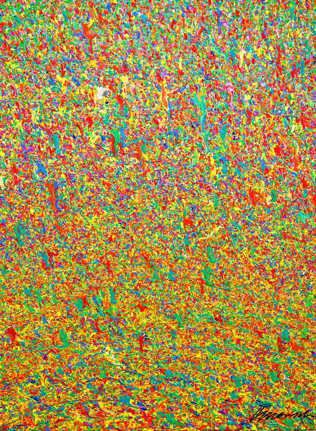 Claim 179 Mark Hellbusch Original painting for sale