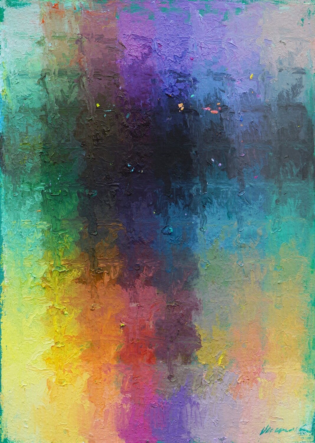 Output 10 Mark Hellbusch Original painting for sale