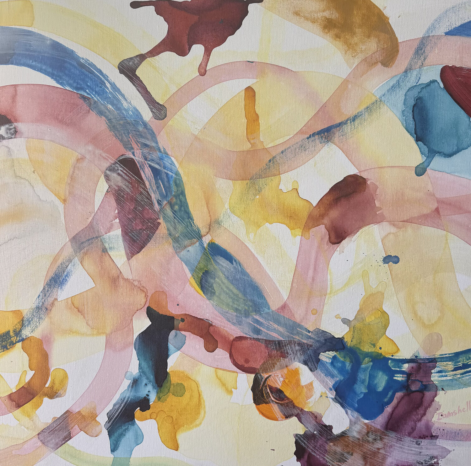 Magnet Polina Iamshell Original painting for sale