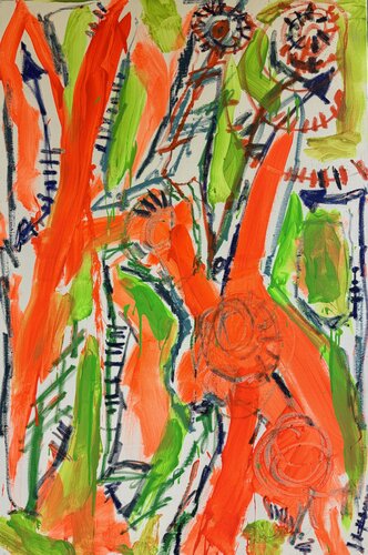 Transformation I - Transformation I by Meinrad Hoyer, Painting for Sale on Select