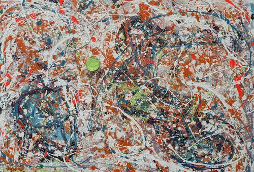 The creation - Die Schöpfung by Meinrad Hoyer, Painting for Sale on Select