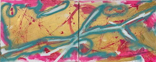 The Power of Evolution I - Die Macht der Evolution by Meinrad Hoyer, Painting for Sale on Select