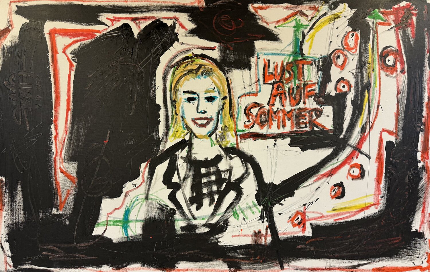 Lust auf Sommer - in the mood for summer Meinrad Hoyer Original painting for sale