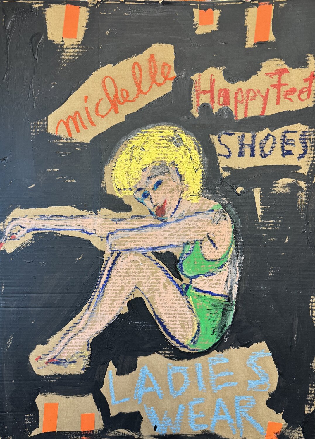 Michelle la belle Meinrad Hoyer Original painting for sale