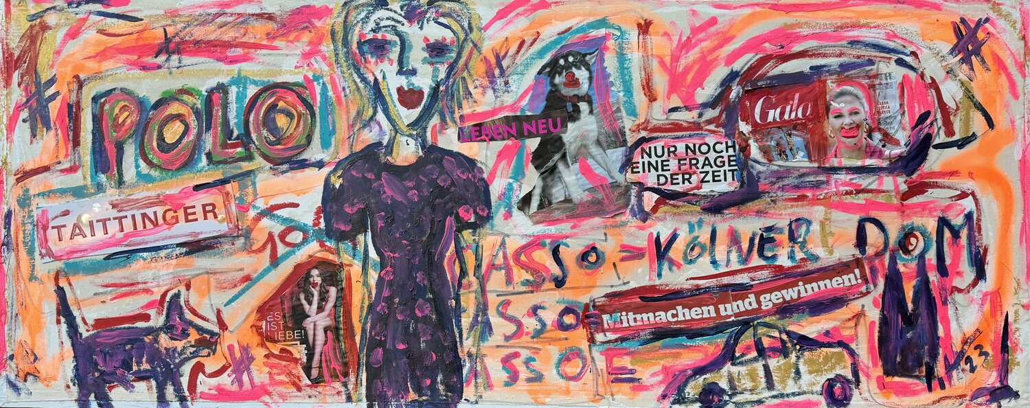 Nur noch eine Frage der Zeit - Just a matter of time Meinrad Hoyer Original painting for sale