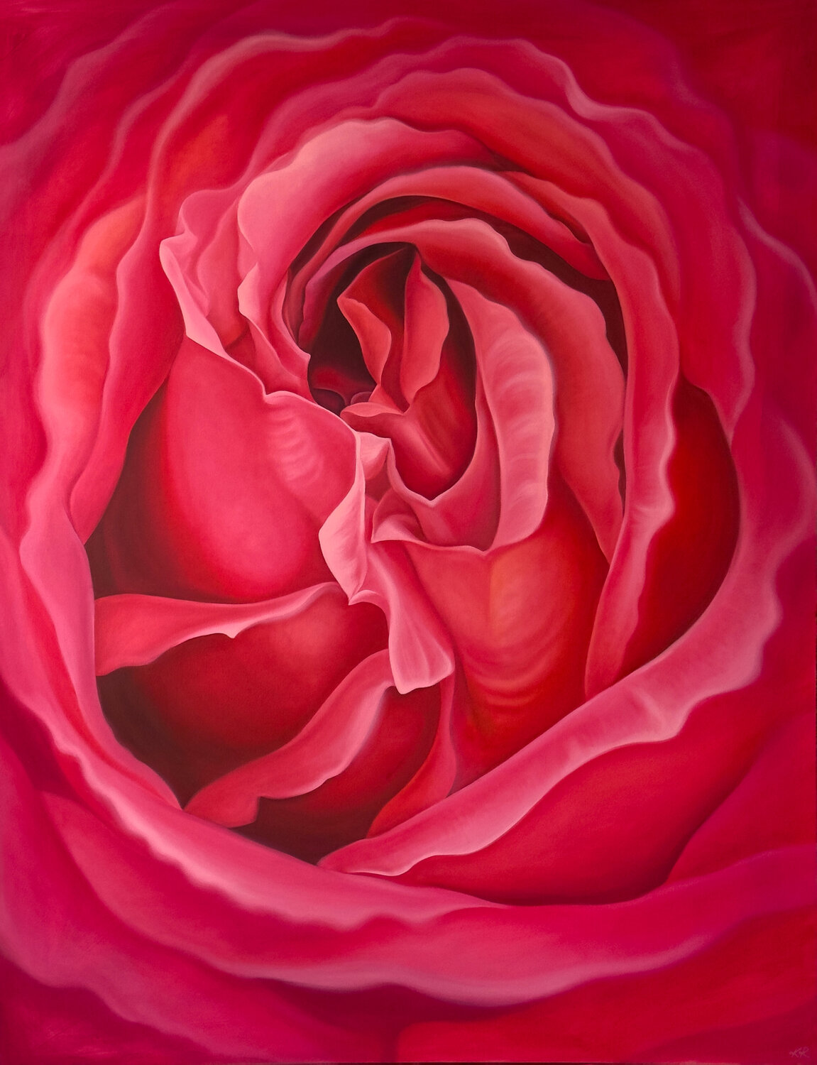The Unfolding Katya Rozz Original painting for sale