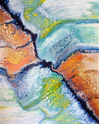 Nr. 2023100 by Dennis Bätz, Painting for Sale on Select