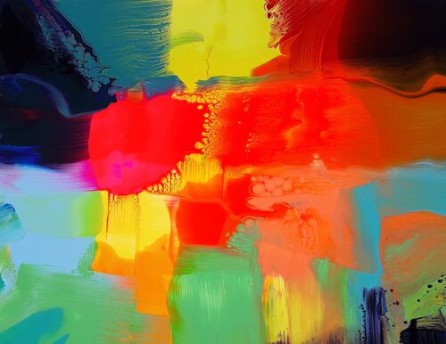 Pink Elephant by Dennis Bätz, Painting for Sale on Select