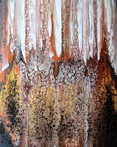 Dissolution, Nr. 202399 by Dennis Bätz, Painting for Sale on Select