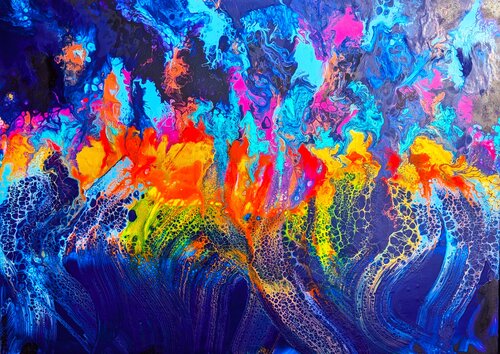 Nr.2025122 by Dennis Bätz, Painting for Sale on Select