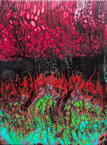 Nr. 202043 by Dennis Bätz, Painting for Sale on Select