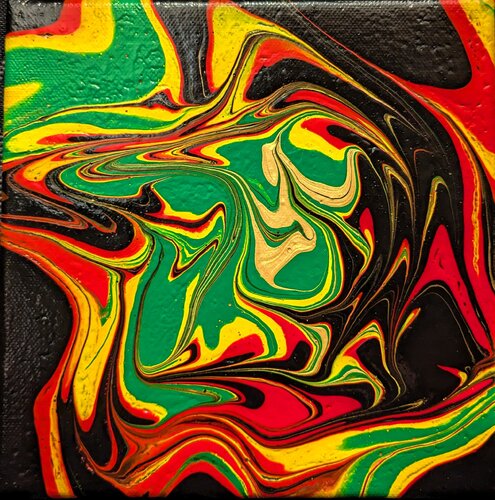 One Love, Nr.. 2026137 by Dennis Bätz, Painting for Sale on Select