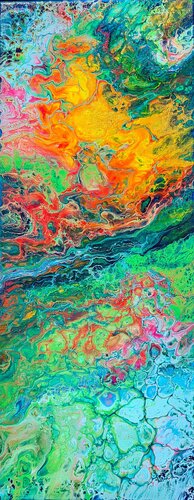 Nr. 202154 by Dennis Bätz, Painting for Sale on Select