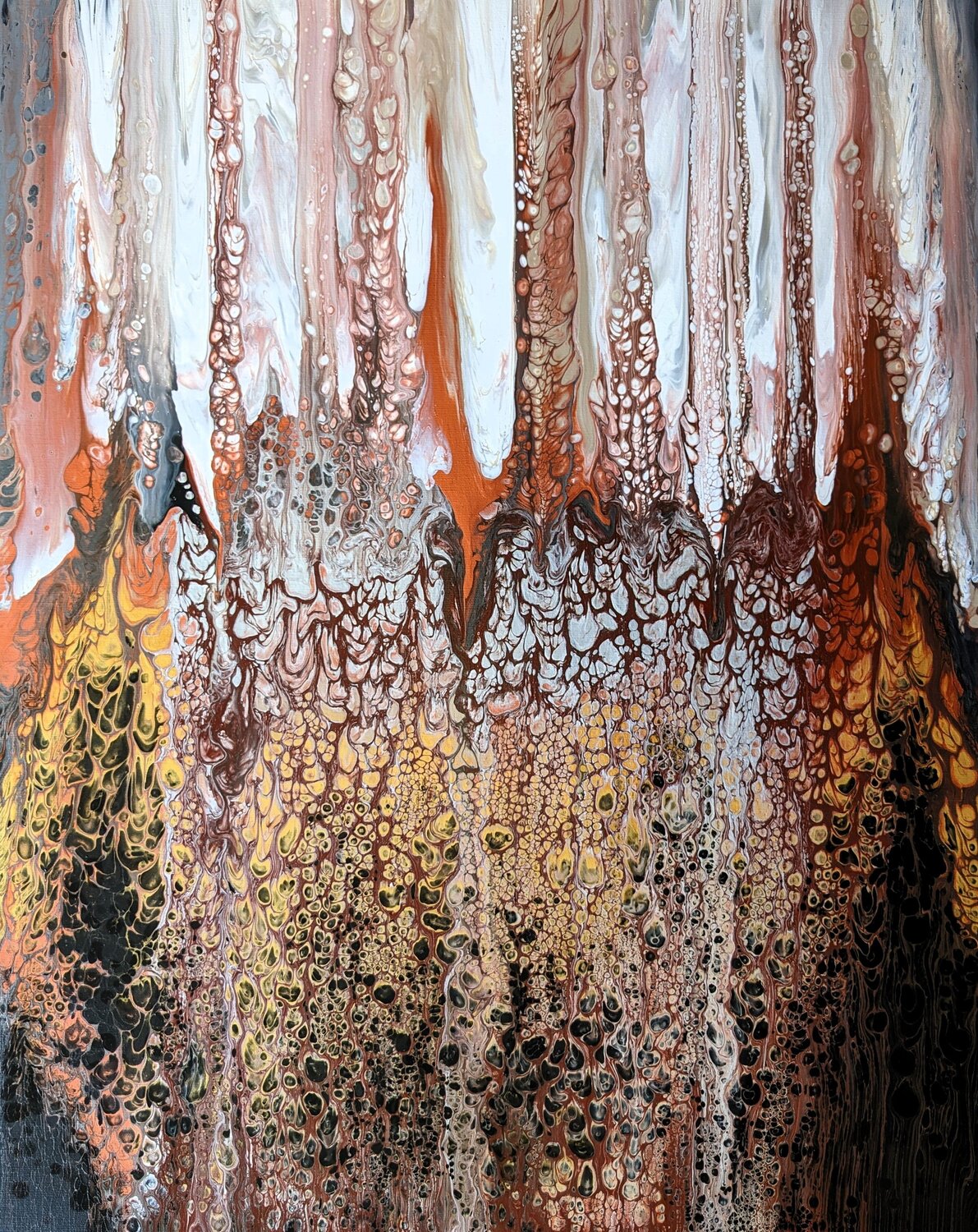 Dissolution, Nr. 202399 Dennis Bätz Original painting for sale