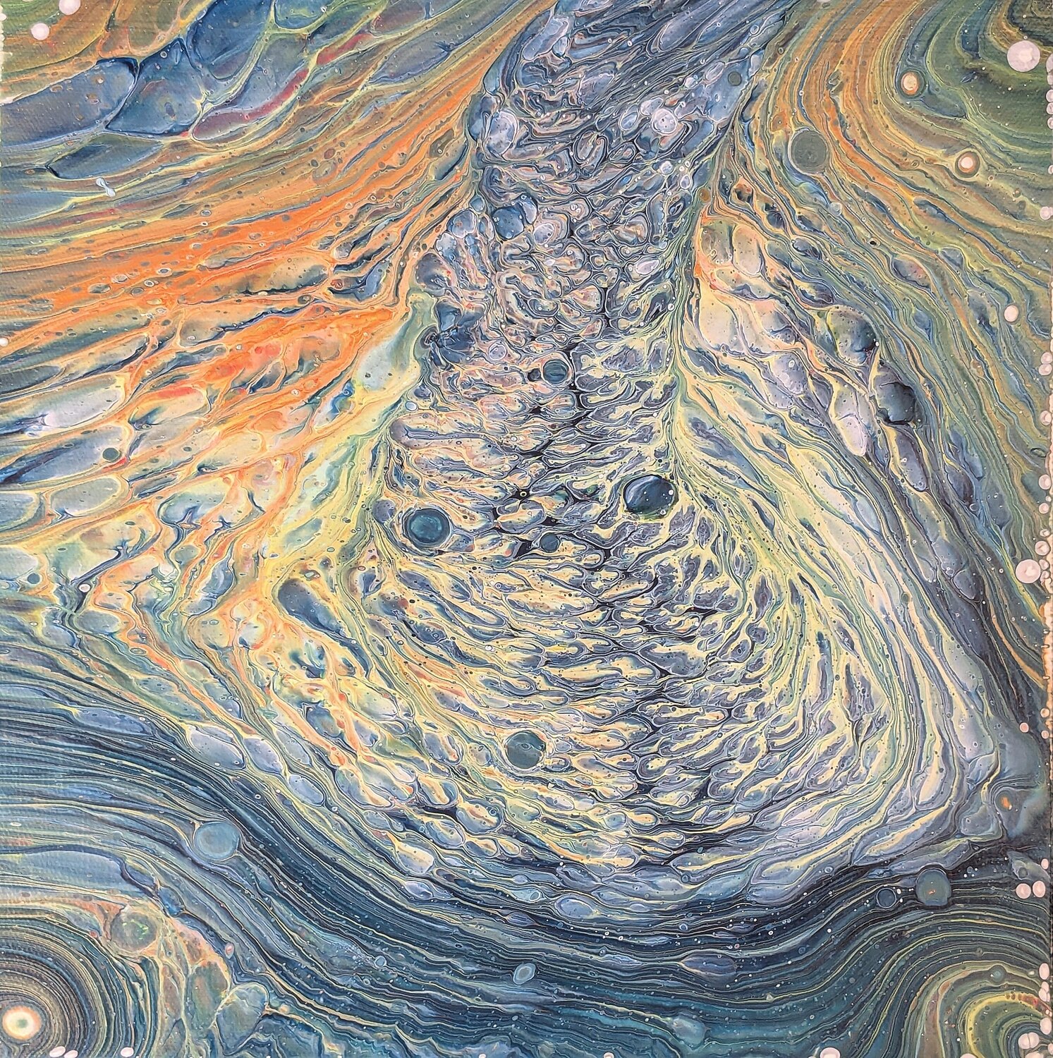 Gush, Nr. 2023108 Dennis Bätz Original painting for sale