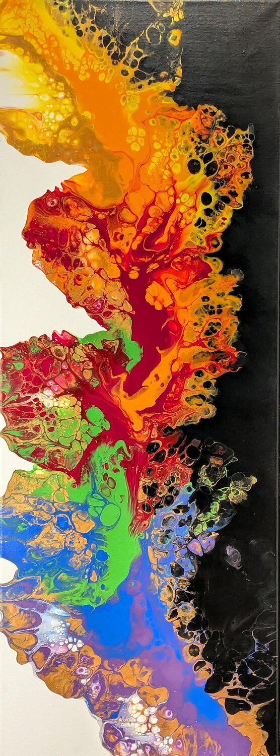 Dutch Rainbow, Nr. 202398 Dennis Bätz Original painting for sale