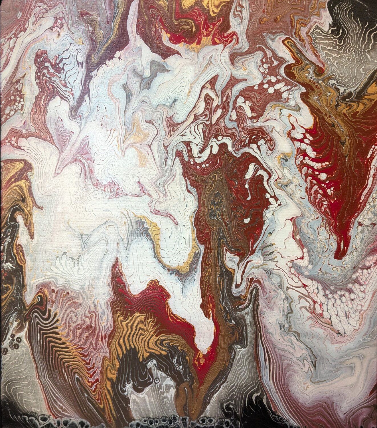 Nightmares in Harmony, Nr. 202280 Dennis Bätz Original painting for sale