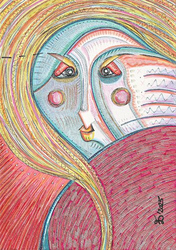 Late Summer by Ewa Dura, Drawing for Sale on Select