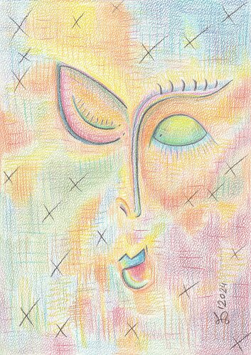Just sleep... by Ewa Dura, Drawing for Sale on Select