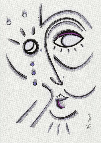 Confusion by Ewa Dura, Drawing for Sale on Select