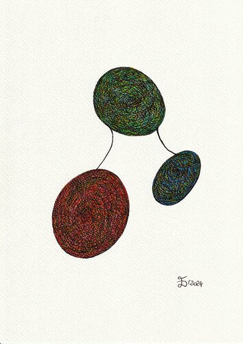 Sans titre N° 01:2024 by Ewa Dura, Drawing for Sale on Select
