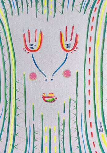 La Primavera by Ewa Dura, Drawing for Sale on Select