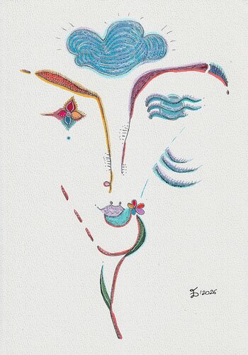 Summer Stories II by Ewa Dura, Drawing for Sale on Select