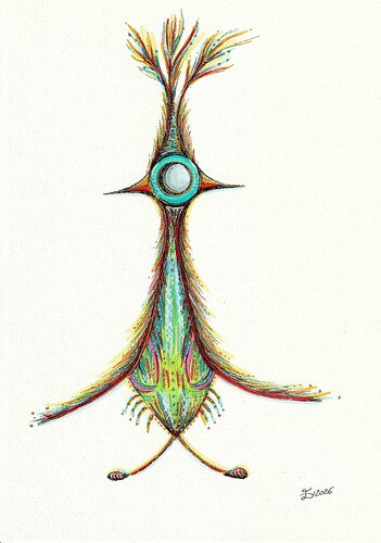 Glittero by Ewa Dura, Drawing for Sale on Select