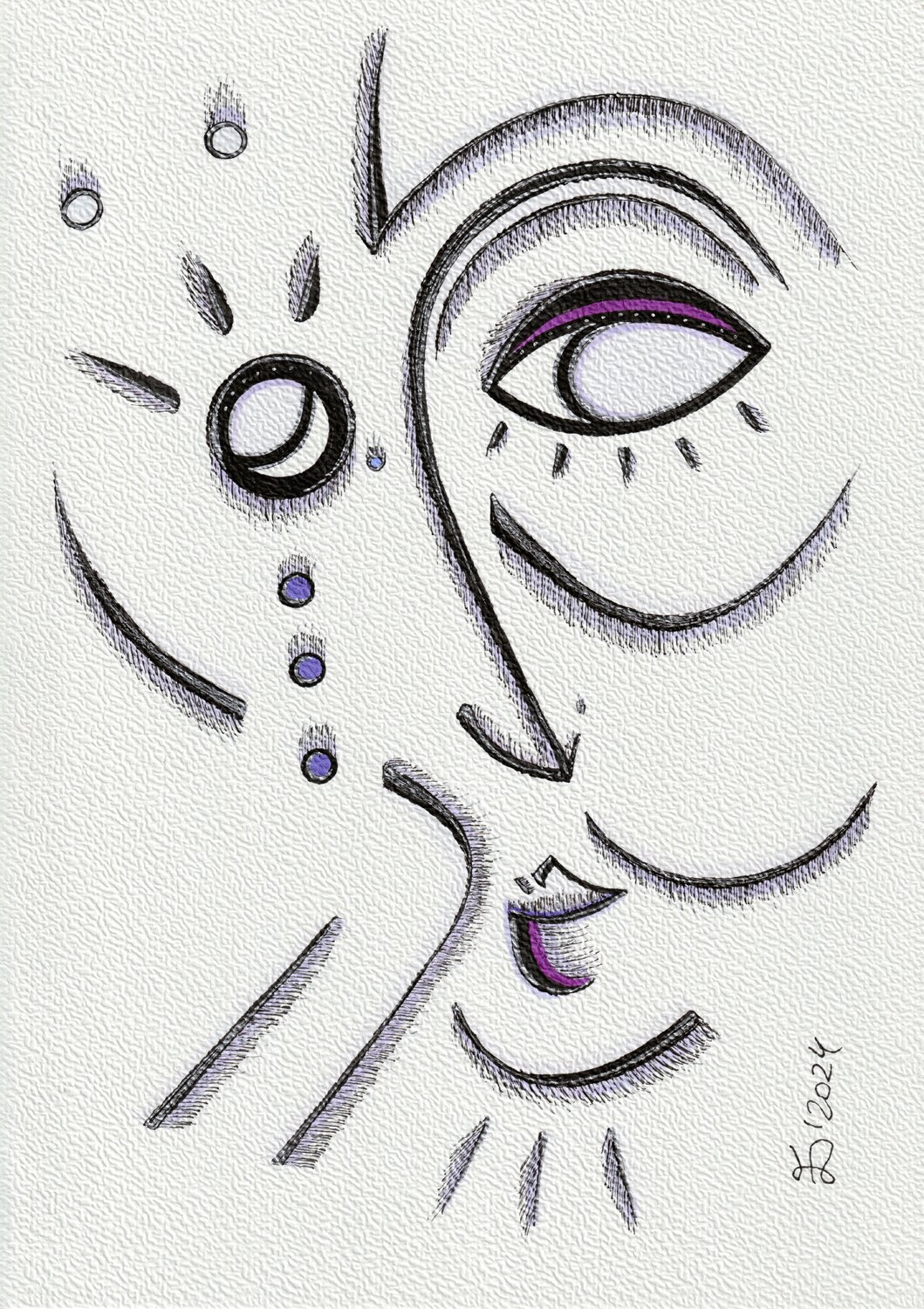 Confusion Ewa Dura Drawing for sale