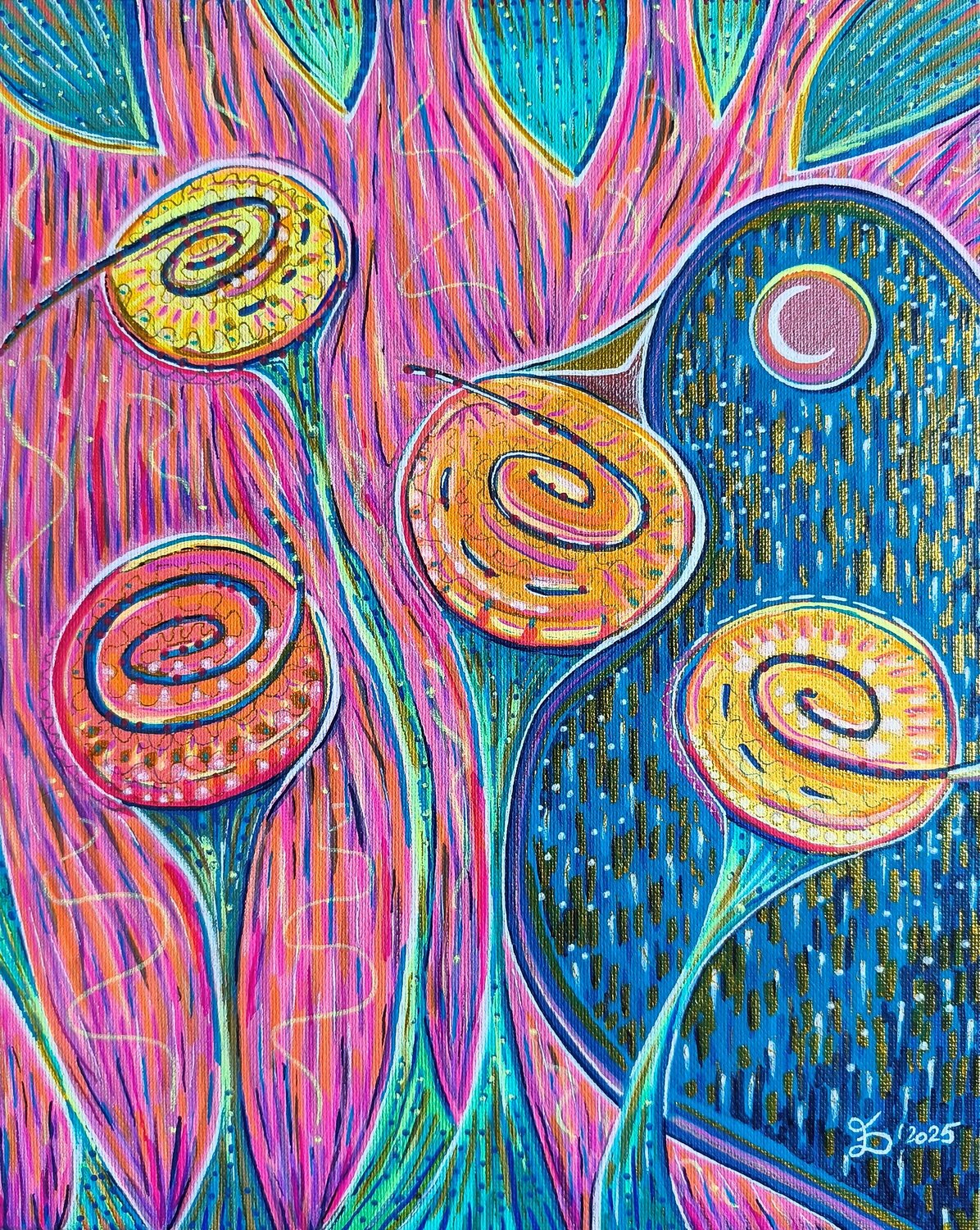 Rest Ewa Dura Original painting for sale