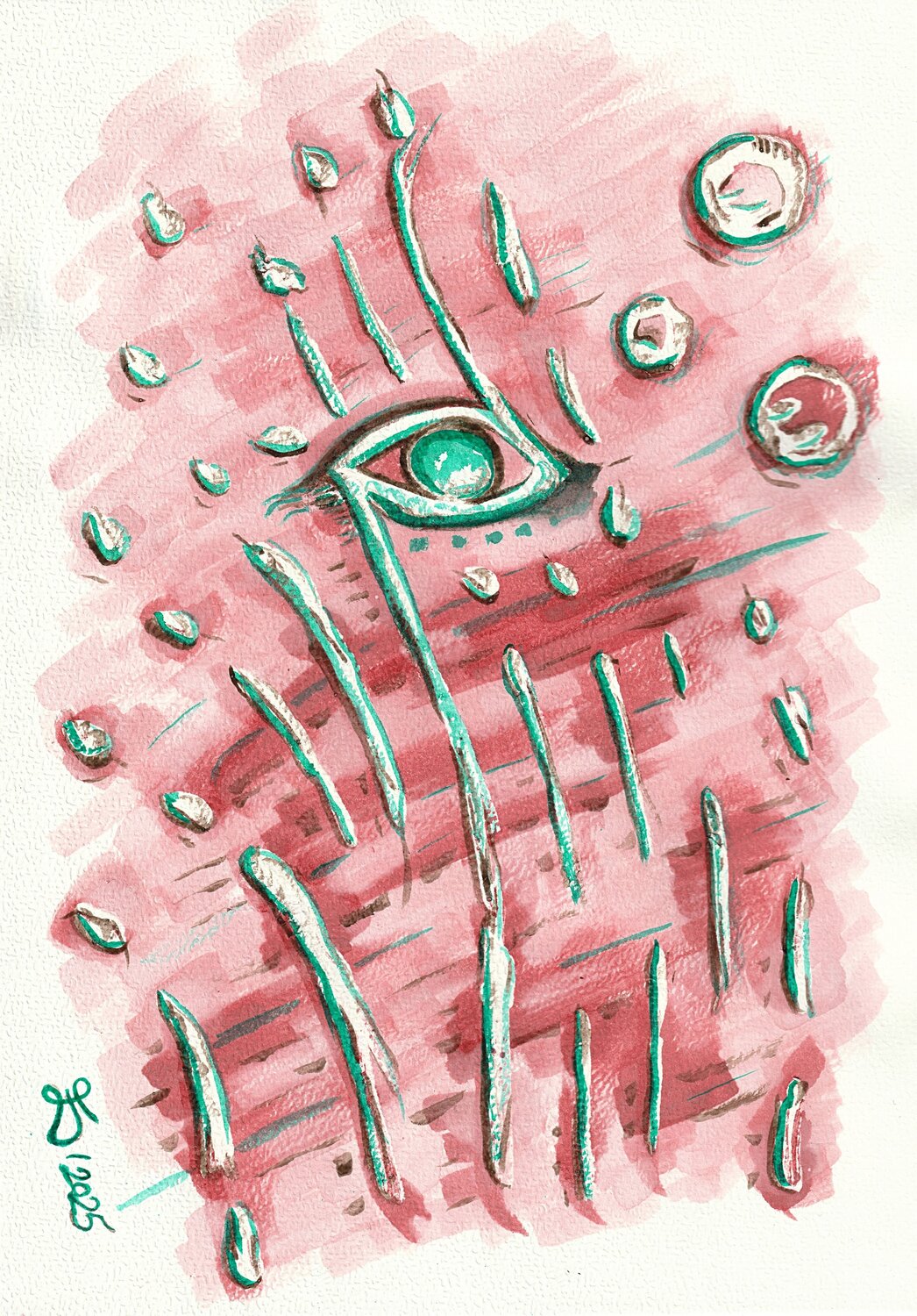 I see Ewa Dura Drawing for sale