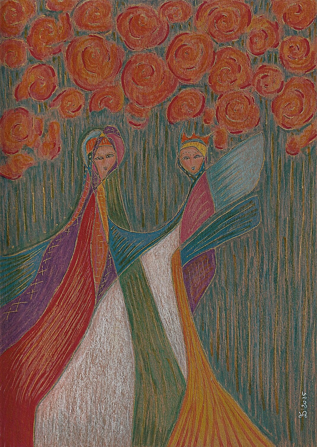 Thumbelina. Fulfilment Ewa Dura Drawing for sale