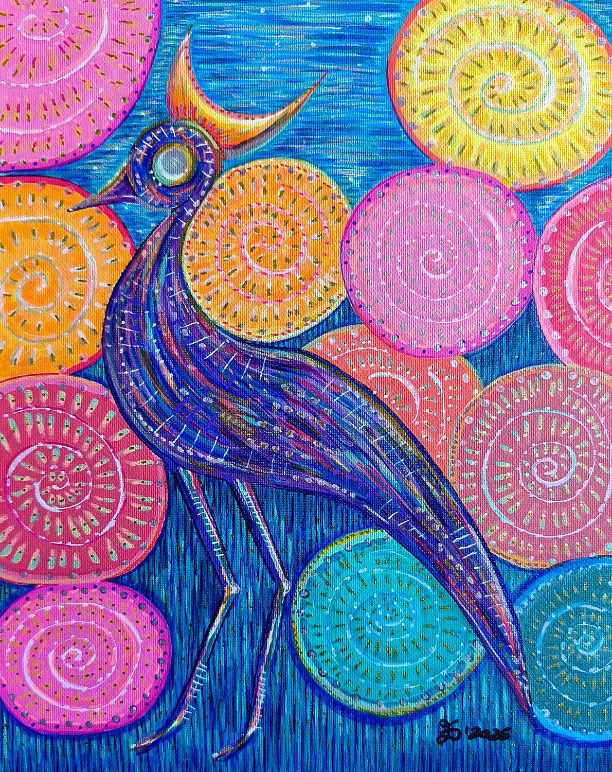 Mystery Ewa Dura Original painting for sale