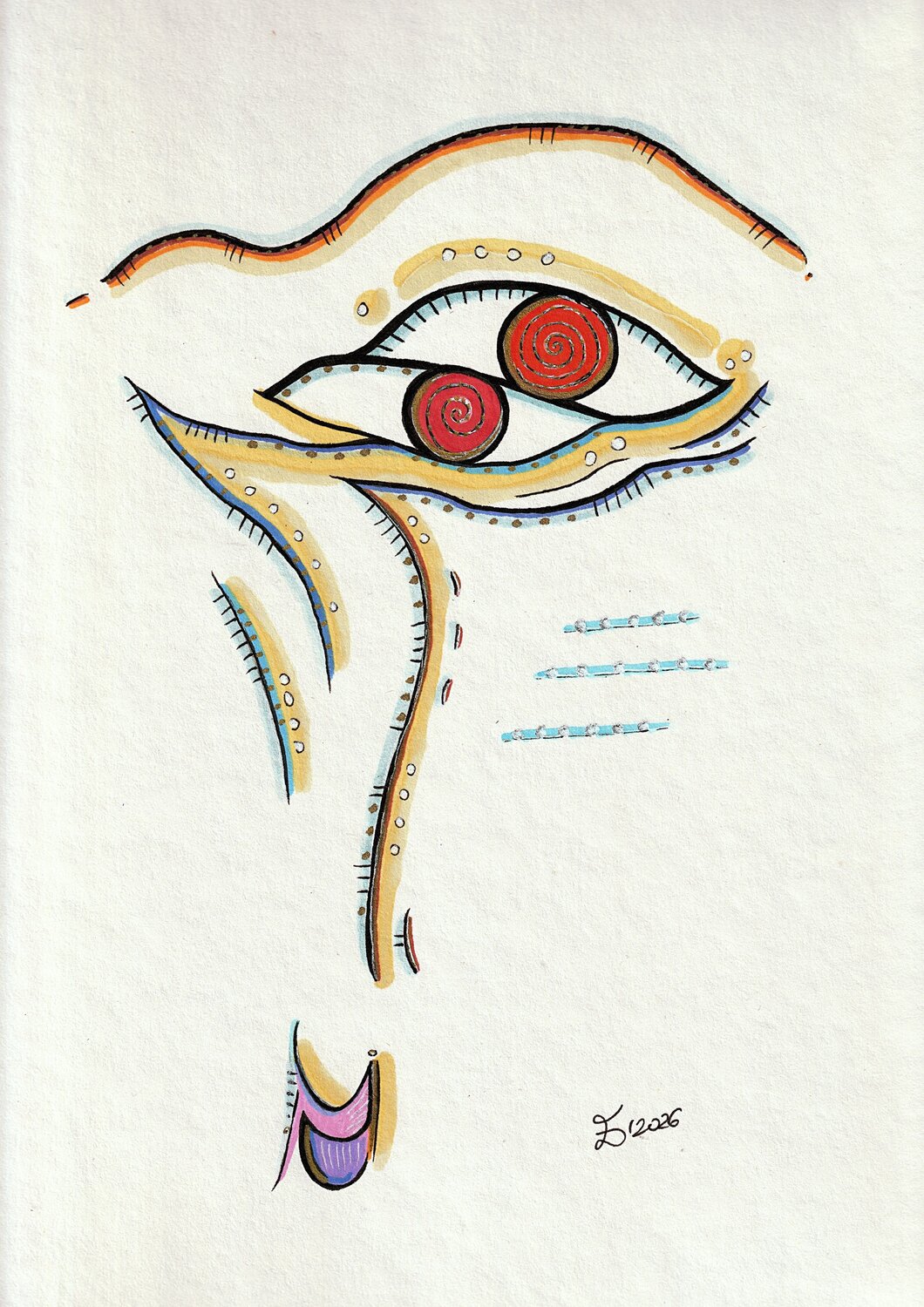 In One Direction Ewa Dura Drawing for sale