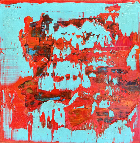 Face of a deity by Svitlana Andriichenko, Painting for Sale on Select