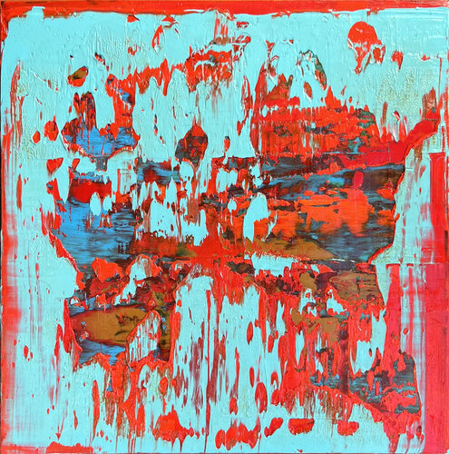 Deity split by Svitlana Andriichenko, Painting for Sale on Select