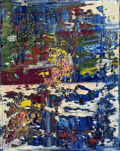 Where the colors are silent by Svitlana Andriichenko, Painting for Sale on Select