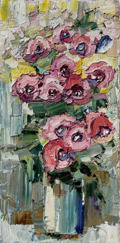 Scent of roses by Svitlana Andriichenko, Painting for Sale on Select