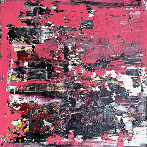 Palimpsest of tension by Svitlana Andriichenko, Painting for Sale on Select