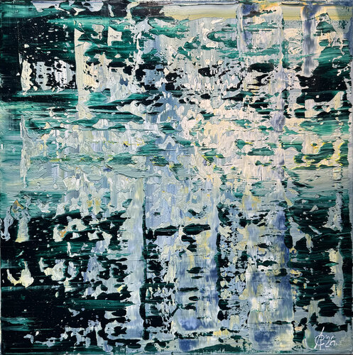 What the water sees by Svitlana Andriichenko, Painting for Sale on Select