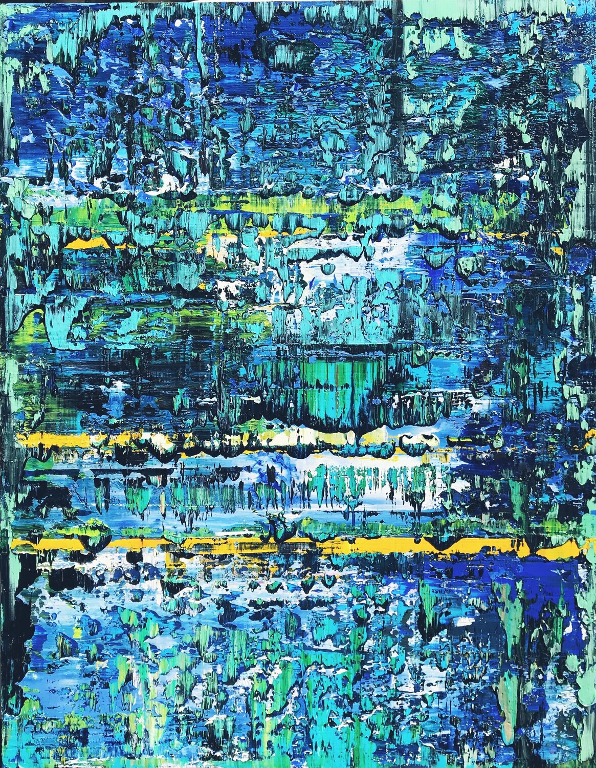 Bustle of the big city.А23 Svitlana Andriichenko Original painting for sale