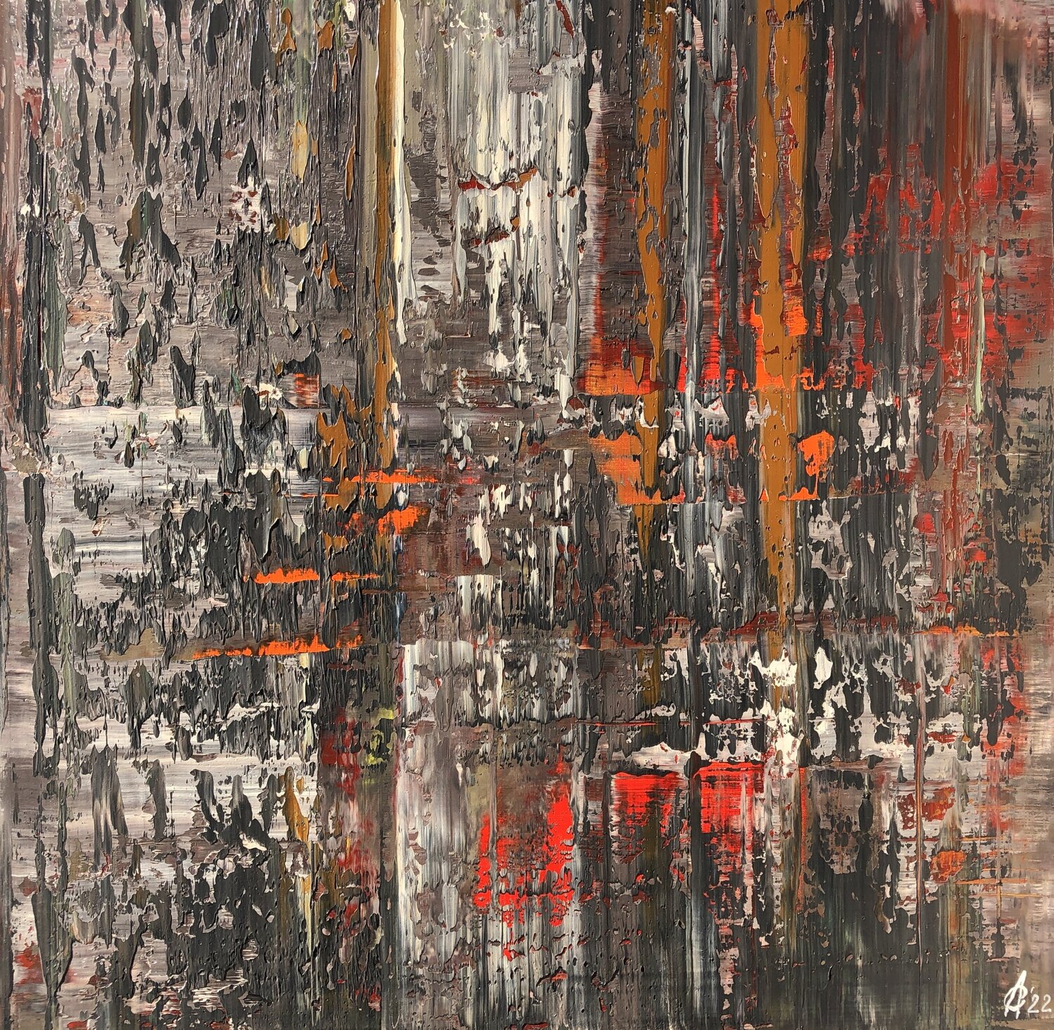 Sanctuary.A70 Svitlana Andriichenko Original painting for sale