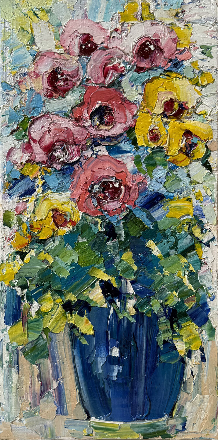 Sunny morning Svitlana Andriichenko Original painting for sale