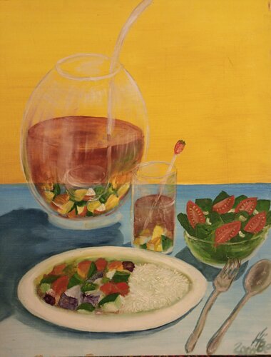 Teebowle by Iris Hillmeister-Becker, Drawing for Sale on Select