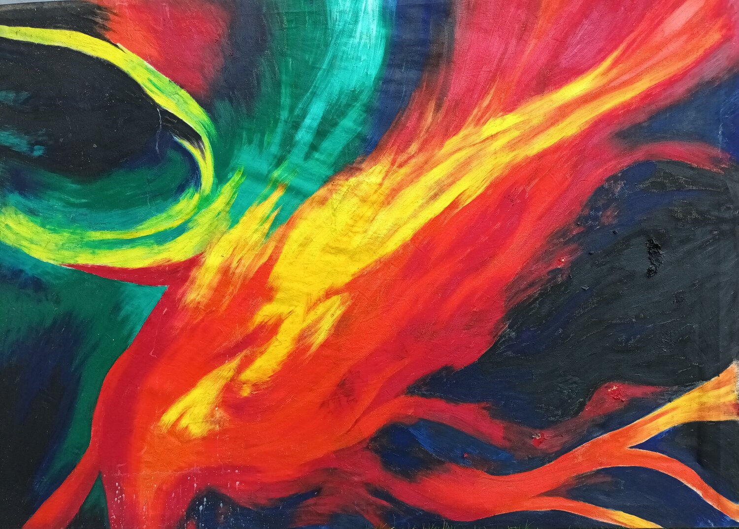 Bunte Wege Iris Hillmeister-Becker Original painting for sale
