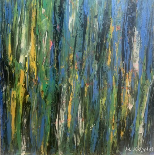 Waterfall III by Maria Köppl, Painting for Sale on Select