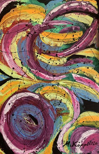 Movimientos by Maria Köppl, Painting for Sale on Select
