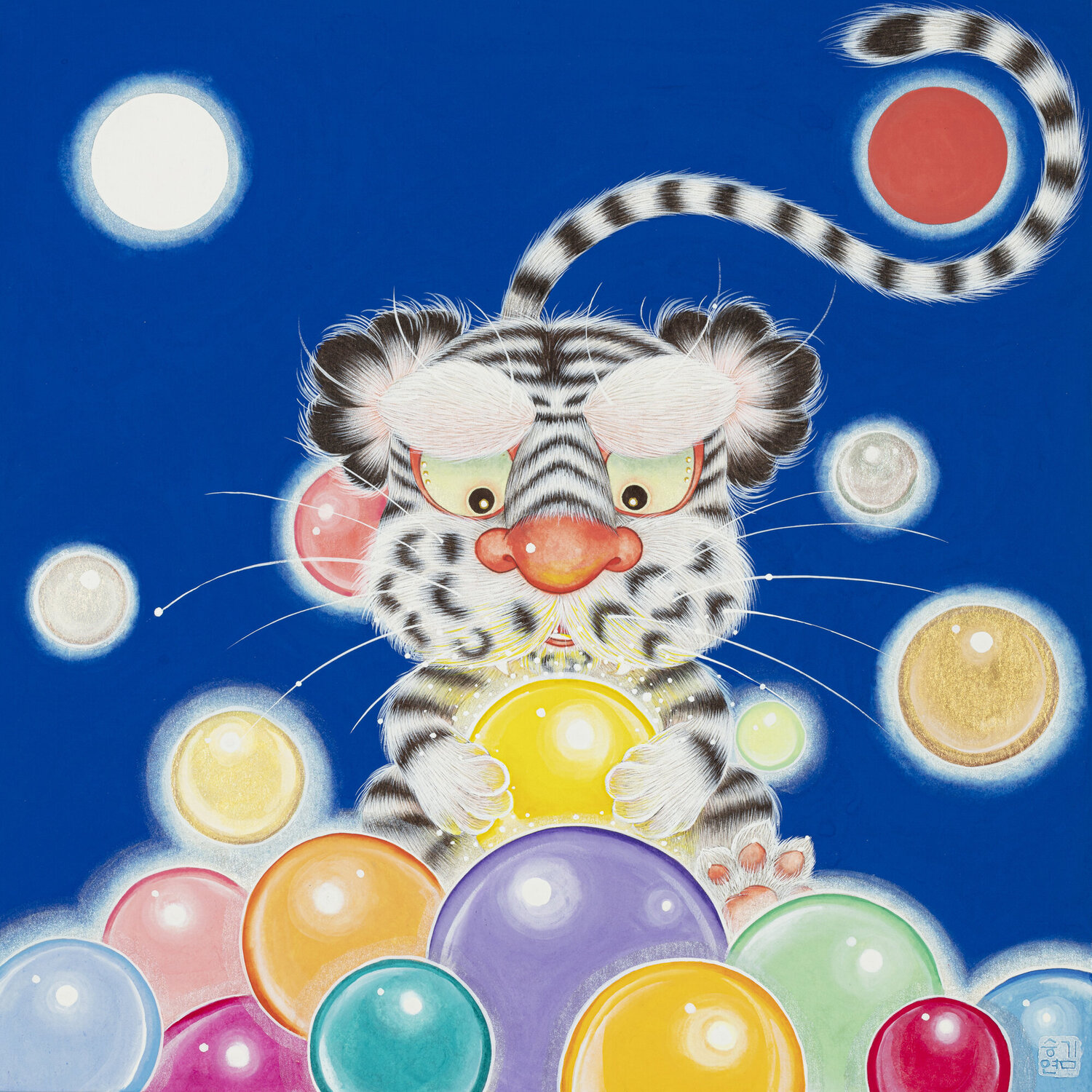 Candy SEUNGYEON KIM Original painting for sale