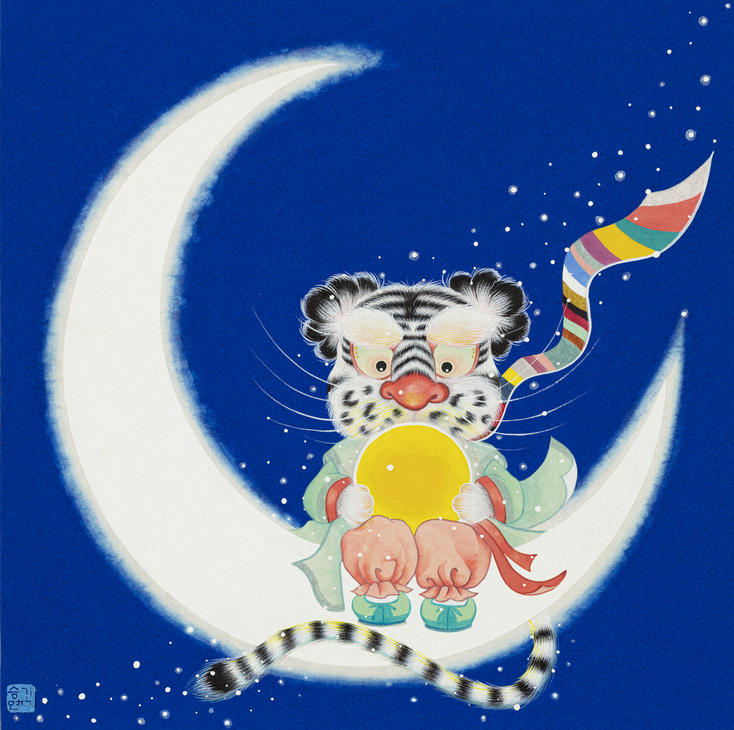 너의 내일을 응원해! SEUNGYEON KIM Original painting for sale